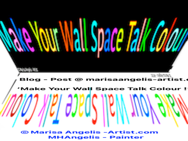 Make Your Wall Space Talk Colour